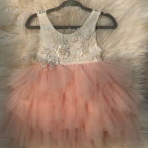 Girls flower girl dress
